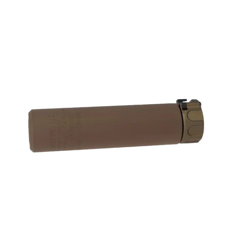 Angry Gun QD SOCOM 556 Suppressor (Full Markings) 14CCW Tan – Bild 3