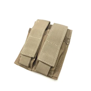 9mm Magazine Pouch Double Molle - Coyote
