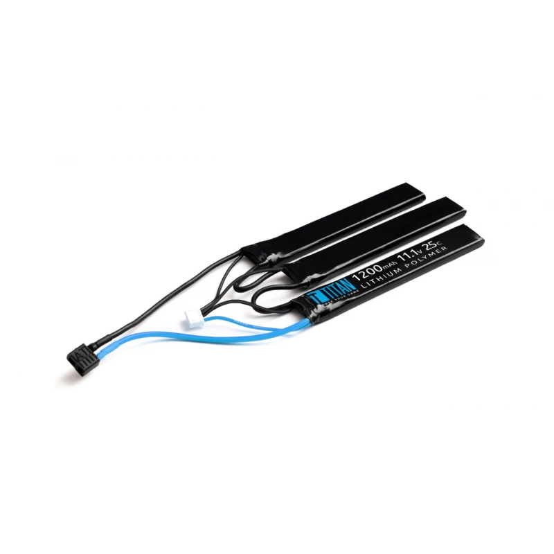 TITAN 11,1V 1200mAh 25C T-Dean Triple Type – Bild 2