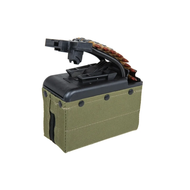 A&K Box Mag for T8 SP MK46 / M249 with Dummy Rounds 2000 BBs – Bild 2
