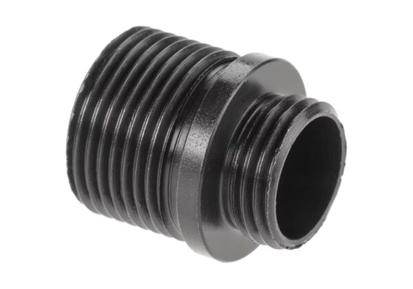 11mm to 14CCW Steel Silencer Adapter WE / Socom Gear Black | Airsoftdrop