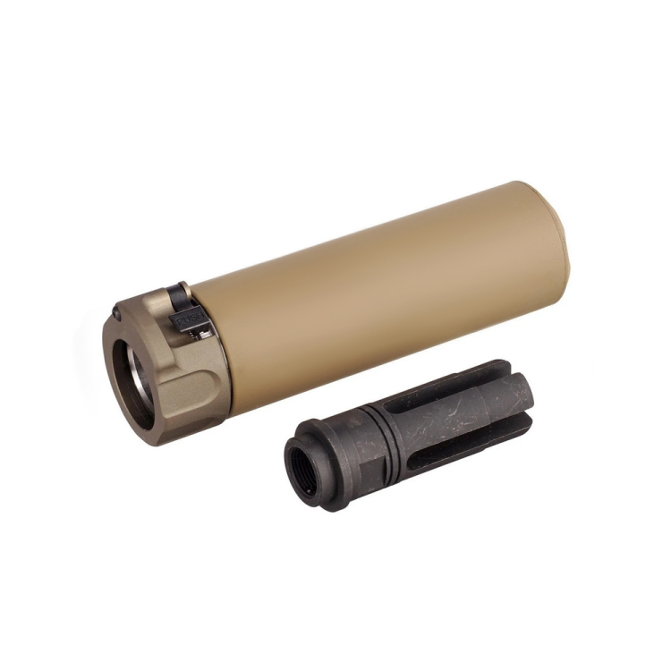 Socom 556 QD Suppressor 14CCW Dark Earth – Bild 2