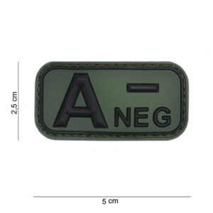 Blood Type A- Negative Patch OD