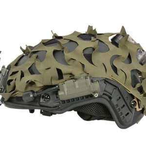 3D Laser-Cut Camouflage Cover for FAST High-Cut Helmet