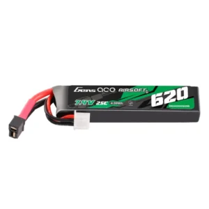 Gens ACE Li-Pol Battery 7.4V 620mAh 25C Mini T-Dean AEP