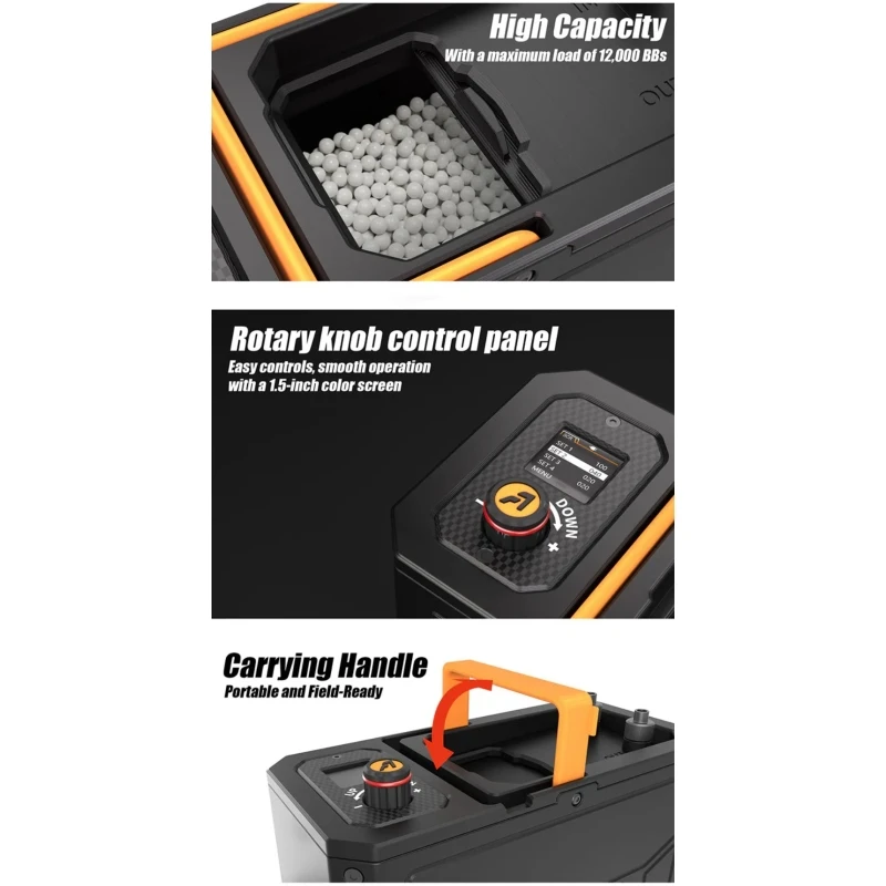 Electric Speed Loader 12000 BBs Acetech – Bild 9
