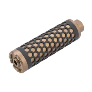 Hive Airsoft Suppressor 130x38mm 14CCW Burnt Bronze