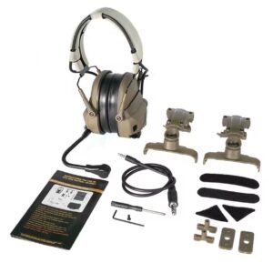 COMTAC PRO Gen6 AMP Replica Headset mit ARC Mount für Airsoft und Milsim
