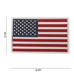 USA 3D PVC Patch