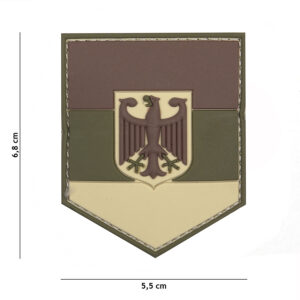 German shield 3D PVC Patch