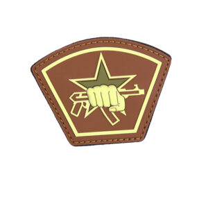 Russian Star Fist 3D PVC Patch