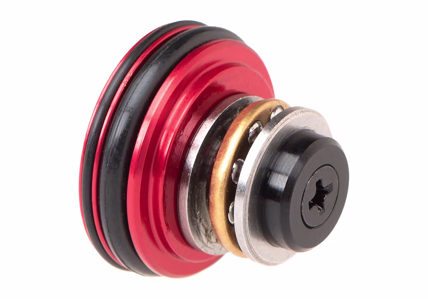 CNC Aluminum Double O-Ring Ball Bearing AEG Piston Head MAXX – Bild 2