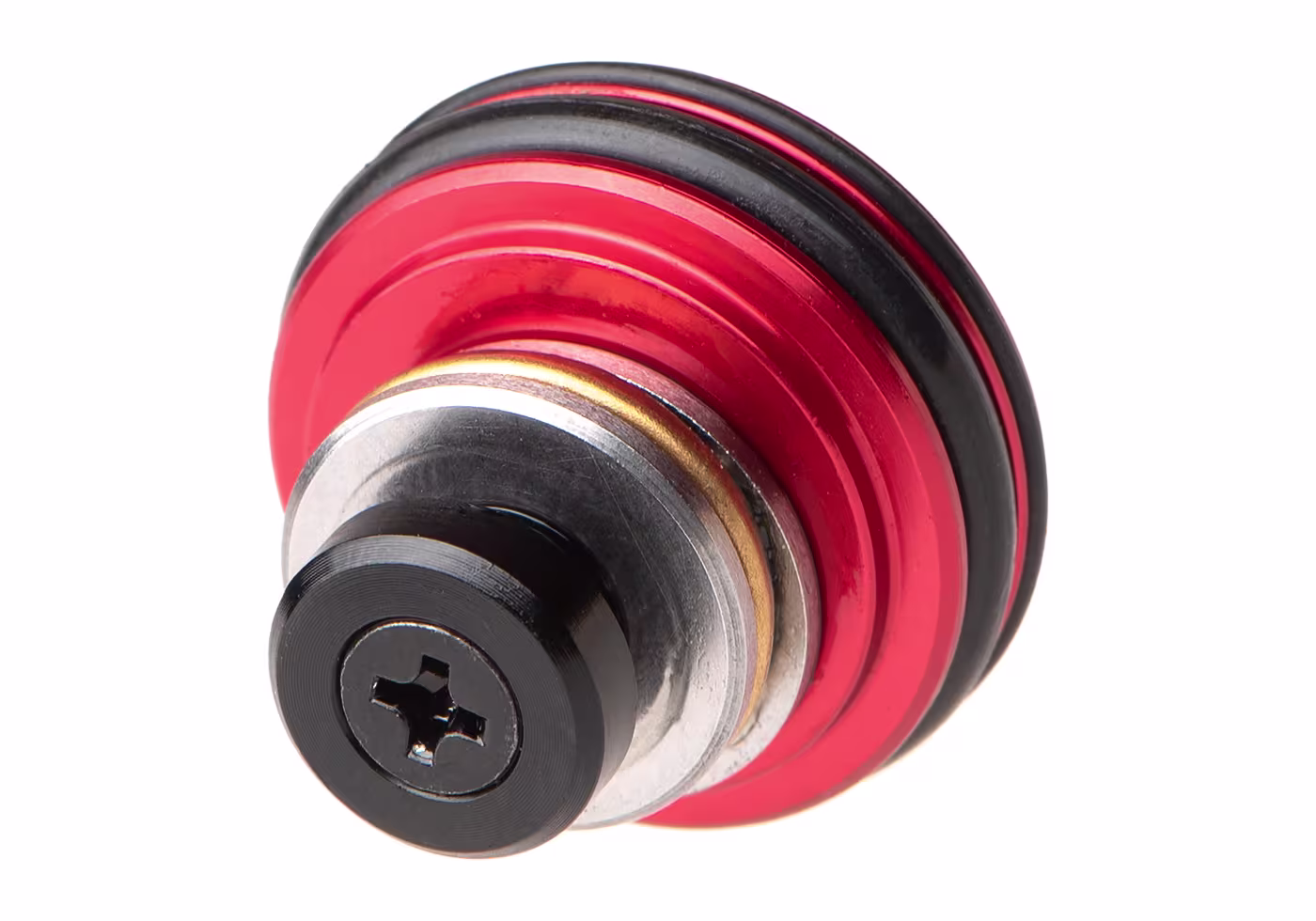 CNC Aluminum Double O-Ring Ball Bearing AEG Piston Head MAXX – Bild 4