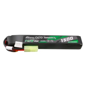Gens ACE LiPo 11.1V – 1500mAh 25C Buffer Stick Akku mit Mini Tamiya