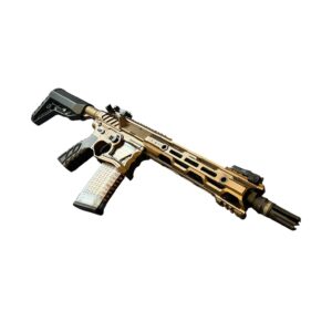 TR16 GMSII MK1 SKELETON S-AEG GATE ASTER Bluetooth Custom Cerakote Chaos Bronze G&G