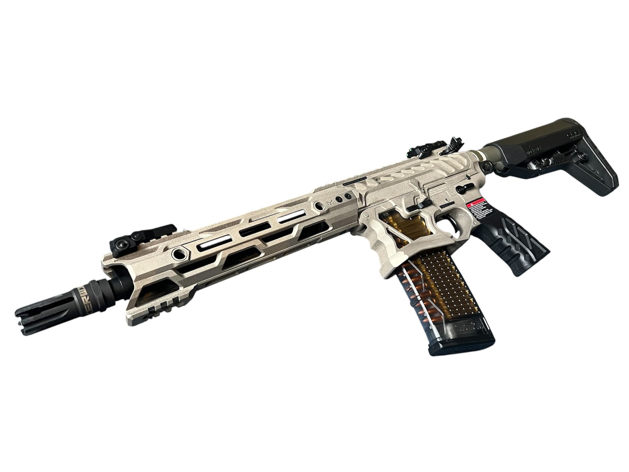 TR16 GMSII MK1 SKELETON S-AEG GATE ASTER Bluetooth Custom Dualtone Cerakote Battleship G&G