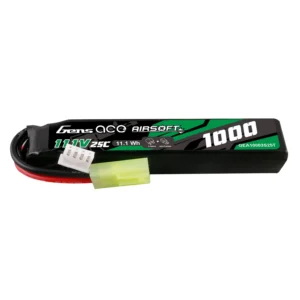 Gens ACE LiPo 11.1V – 1000mAh 25C Buffer Stick Akku mit Tamiya Stecker