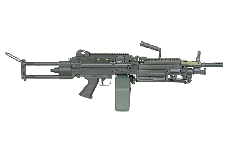 M249 PARA Sports Line Light Machine Gun Replica A&K 0,5J – Bild 3