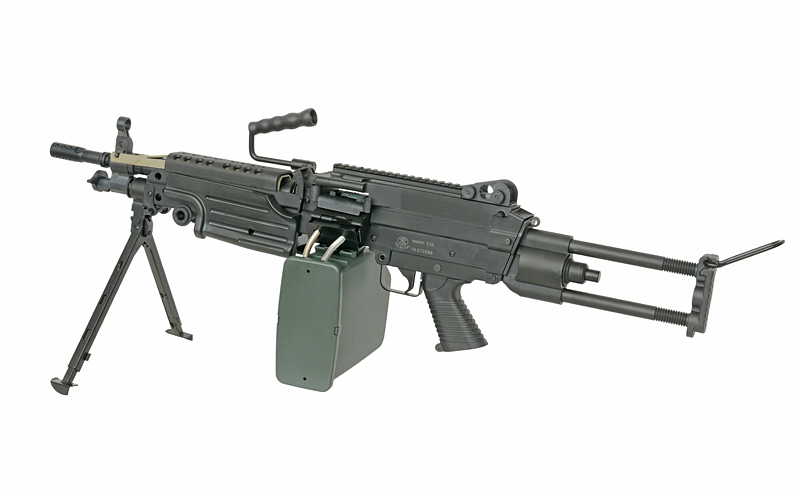 M249 PARA Sports Line Light Machine Gun Replica A&K 0,5J – Bild 6