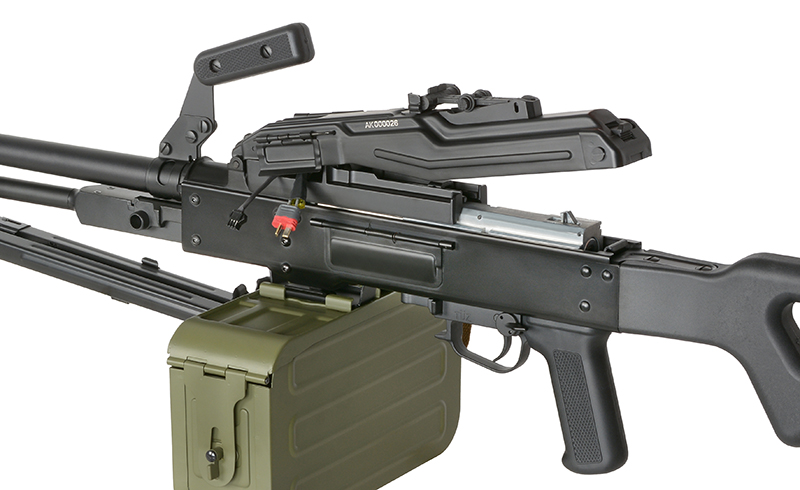 PKM Machine Gun Metall / Polymer Stock A&K 0,5J – Bild 8