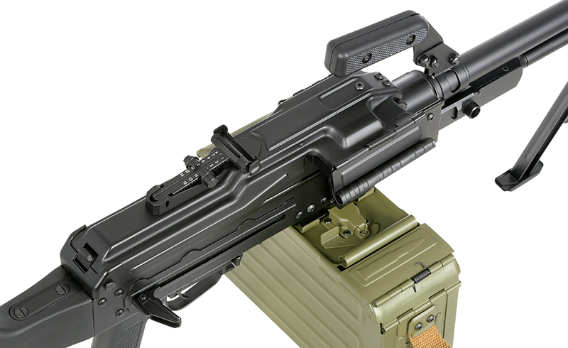 PKM Machine Gun Metall / Polymer Stock A&K 0,5J – Bild 6
