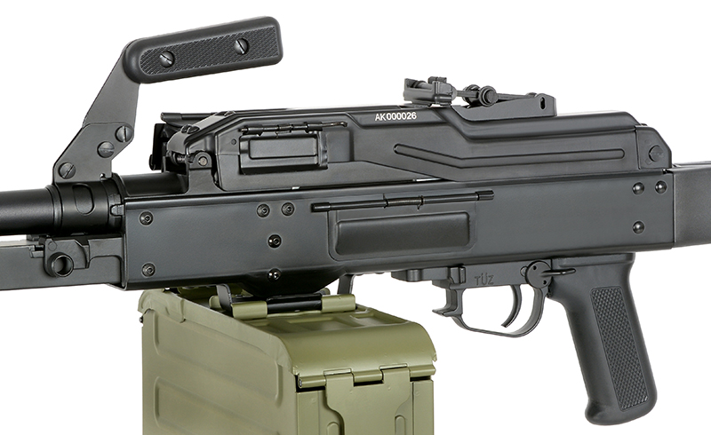 PKM Machine Gun Metall / Polymer Stock A&K 0,5J – Bild 5