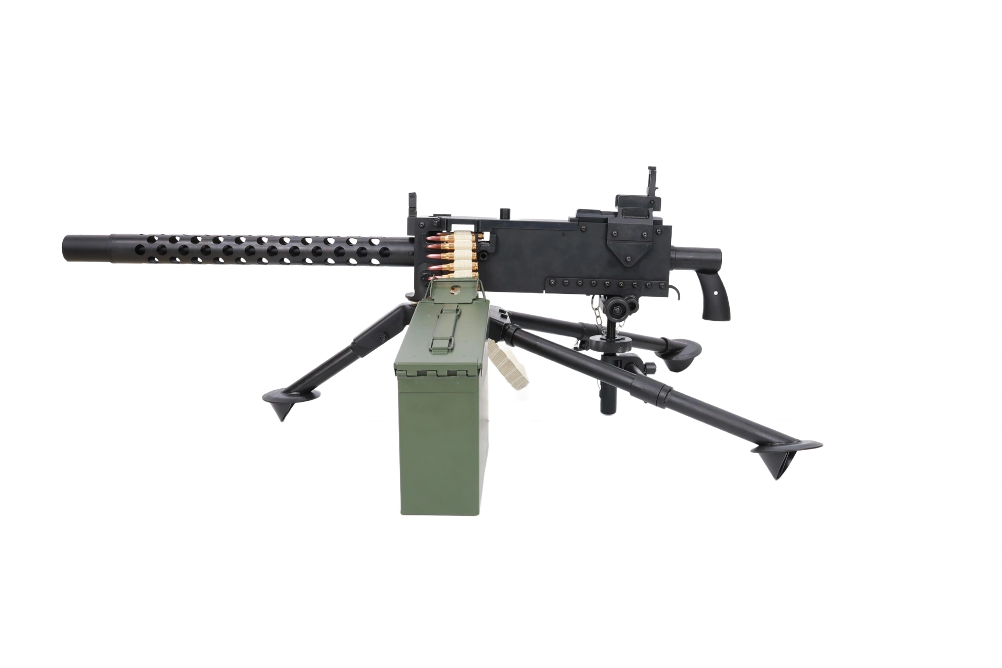 M1919A4 Airsoft 0,5J AEG Machine Gun with M122 Tripod A&K