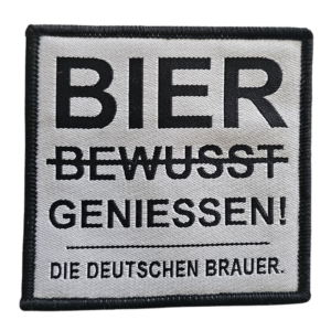 Bier (bewusst) genießen Patch